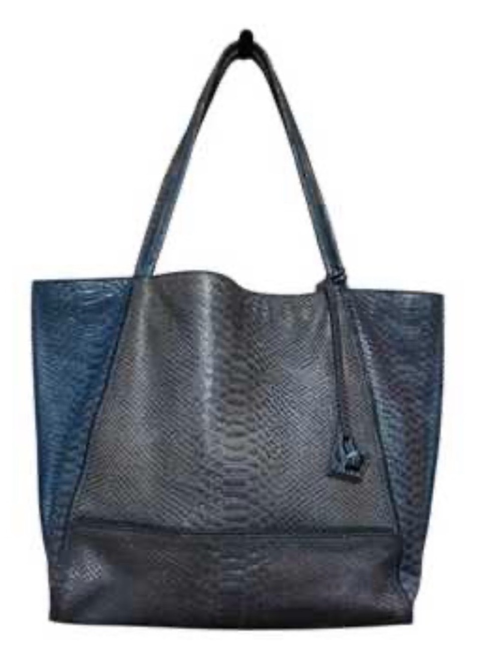 Botkier New York Soho Python Embossed Leather Tote Bag - Picture 5 of 12